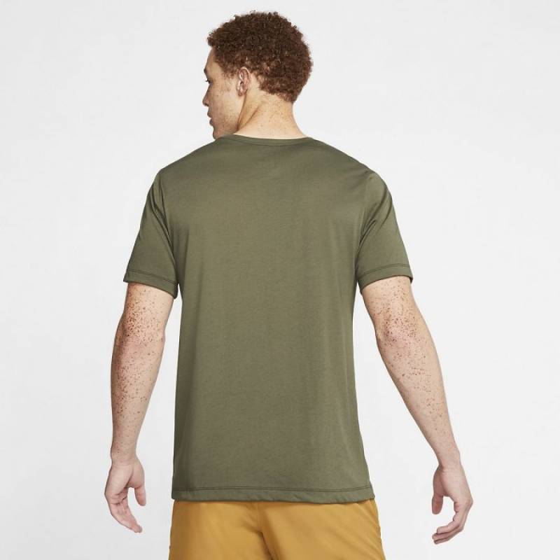 Man training T-Shirt Nike ATHLETE graphic DK gray