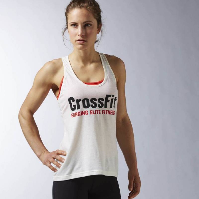 Dámské tílko Reebok CrossFit Graphic Tank F.E.F AY1016