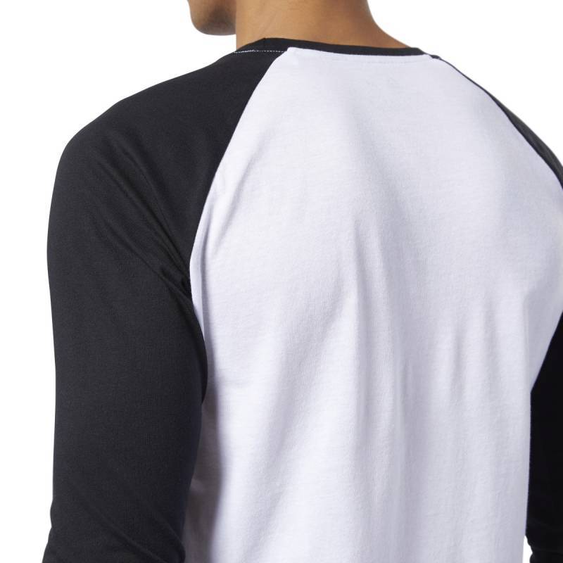 Pánské tričko Reebok CrossFit Sticker Rip Raglan - EC1488