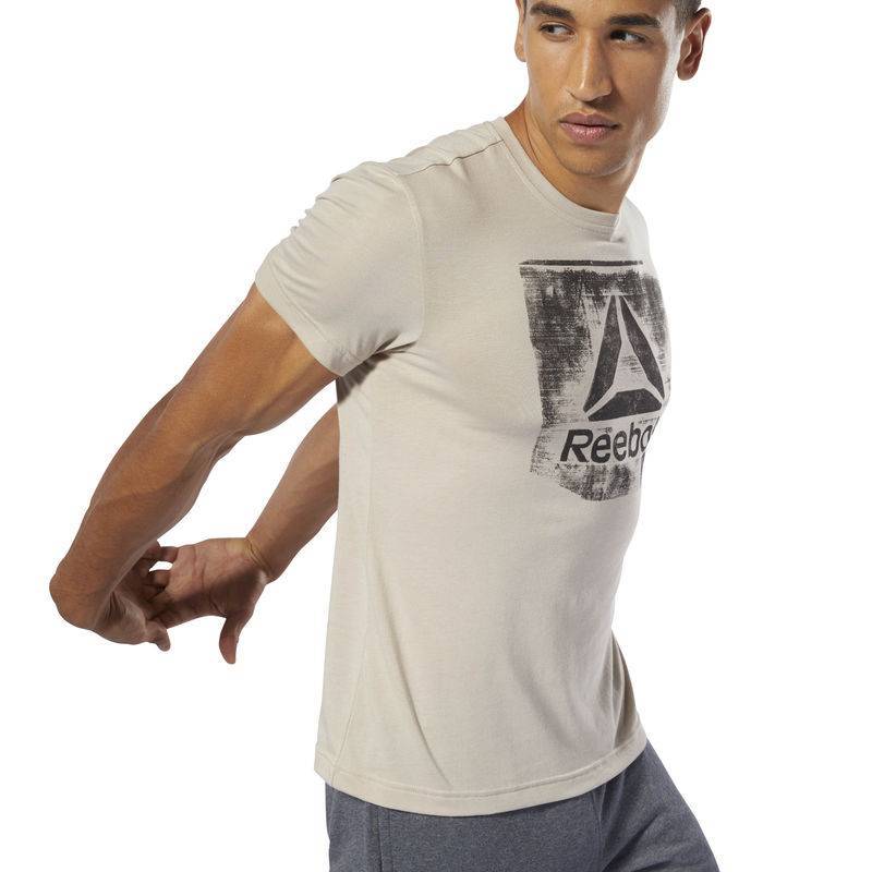 Man T-Shirt GS Stamped Logo Crew - DU4679