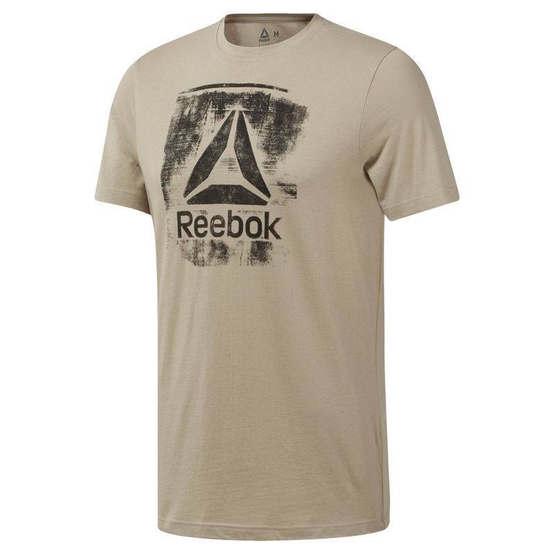 Man T-Shirt GS Stamped Logo Crew - DU4679