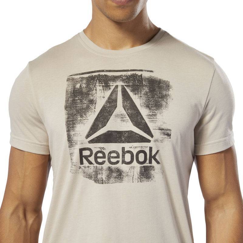 Man T-Shirt GS Stamped Logo Crew - DU4679