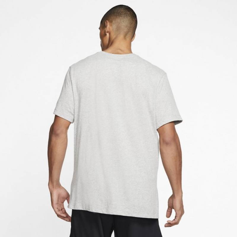 Pánské tričko Nike BURPEES SUCK - Dri-FIT - šedivé