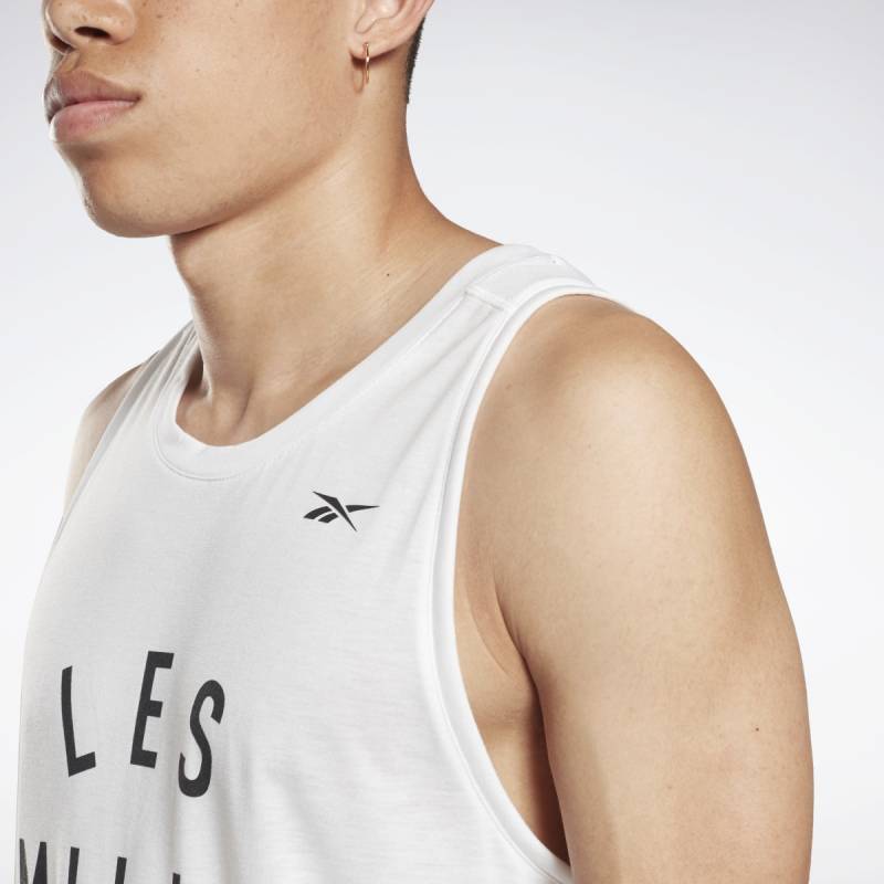Man Top Les Mills Bodypump Graphic Tank - FM7157