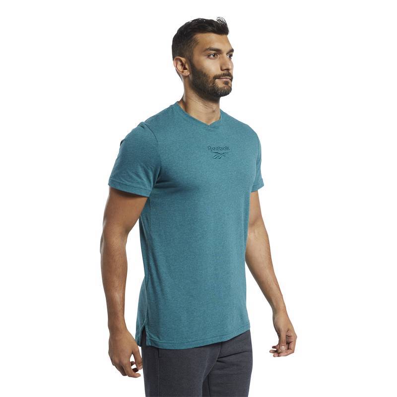 Man T-Shirt TE MELANGE SS TEE - FJ4665