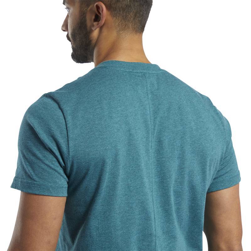 Pánské tričko TE MELANGE SS TEE - FJ4665