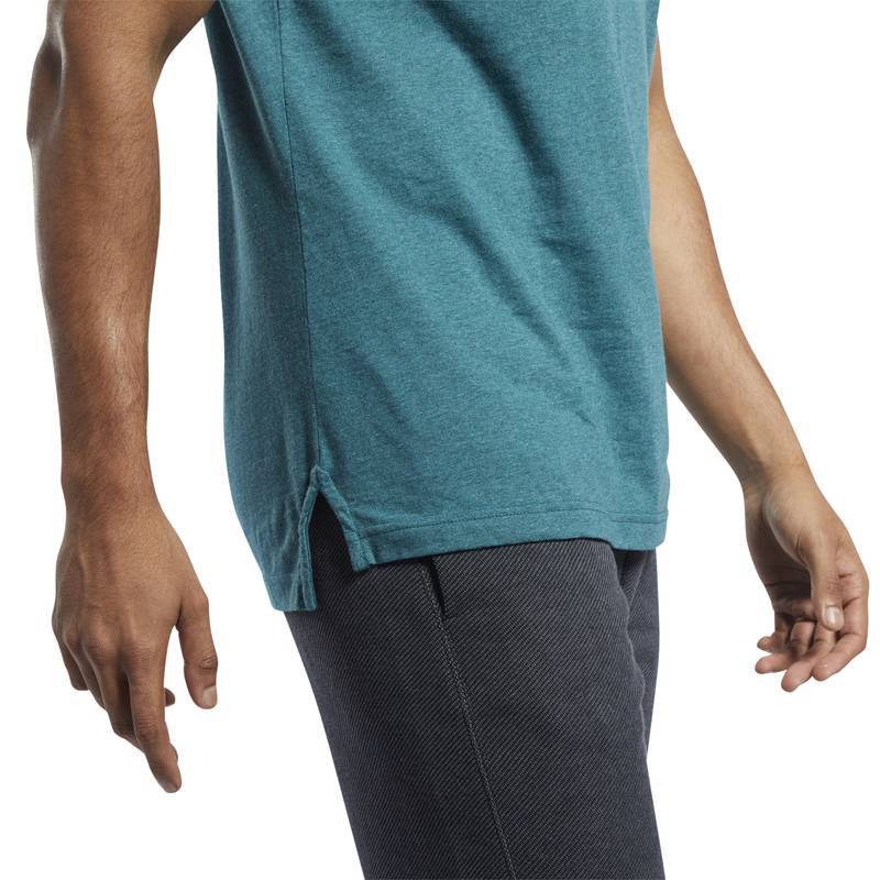 Man T-Shirt TE MELANGE SS TEE - FJ4665