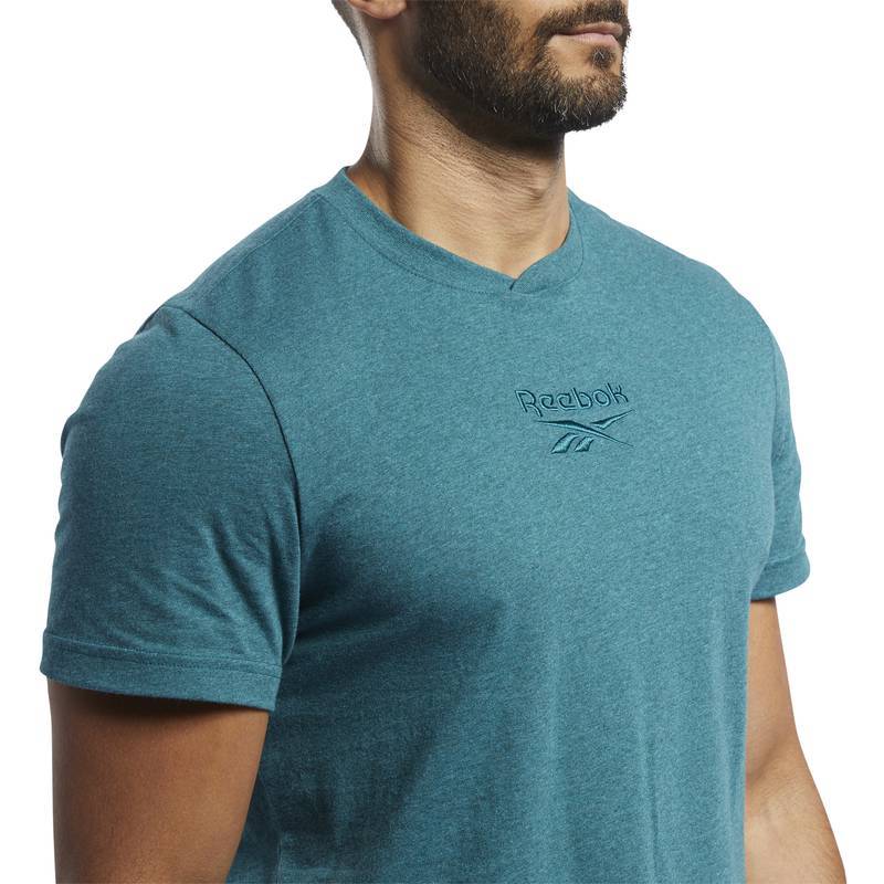 Man T-Shirt TE MELANGE SS TEE - FJ4665