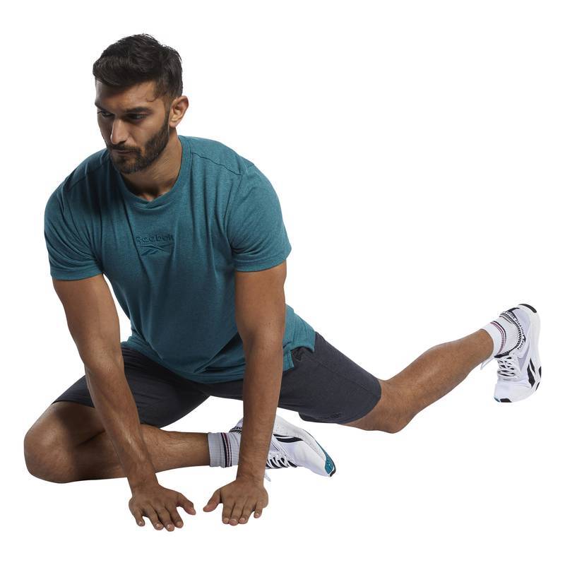 Pánské tričko TE MELANGE SS TEE - FJ4665