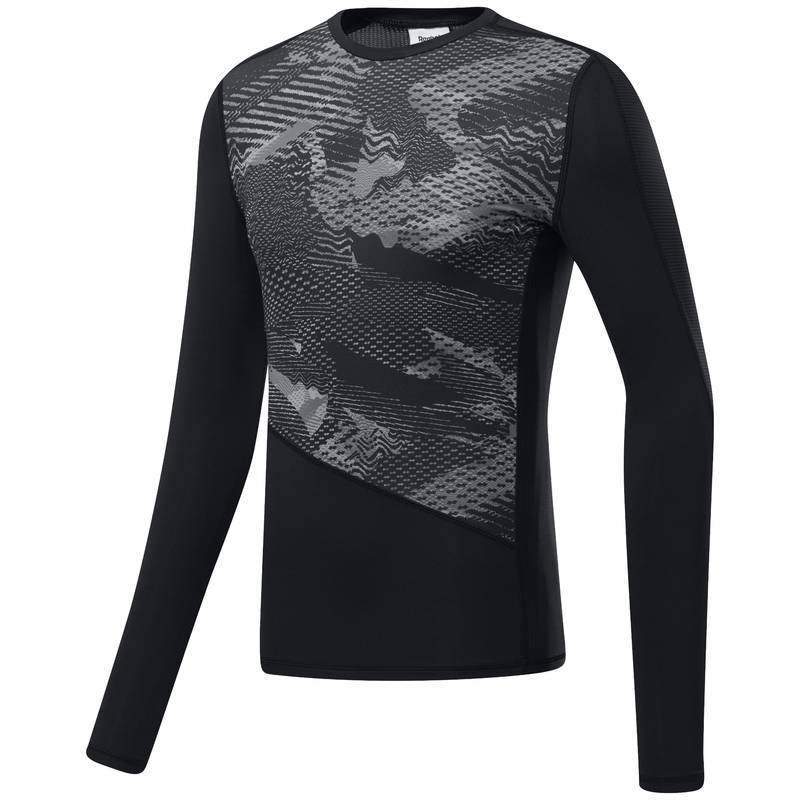 Man compression T-Shirt TS LS Tee - AOP - FJ4591