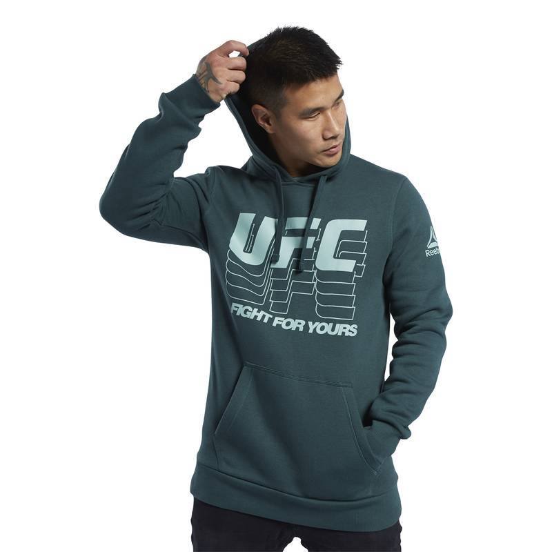Man hoodie UFC FG PULLOVER HOODIE - FQ2936