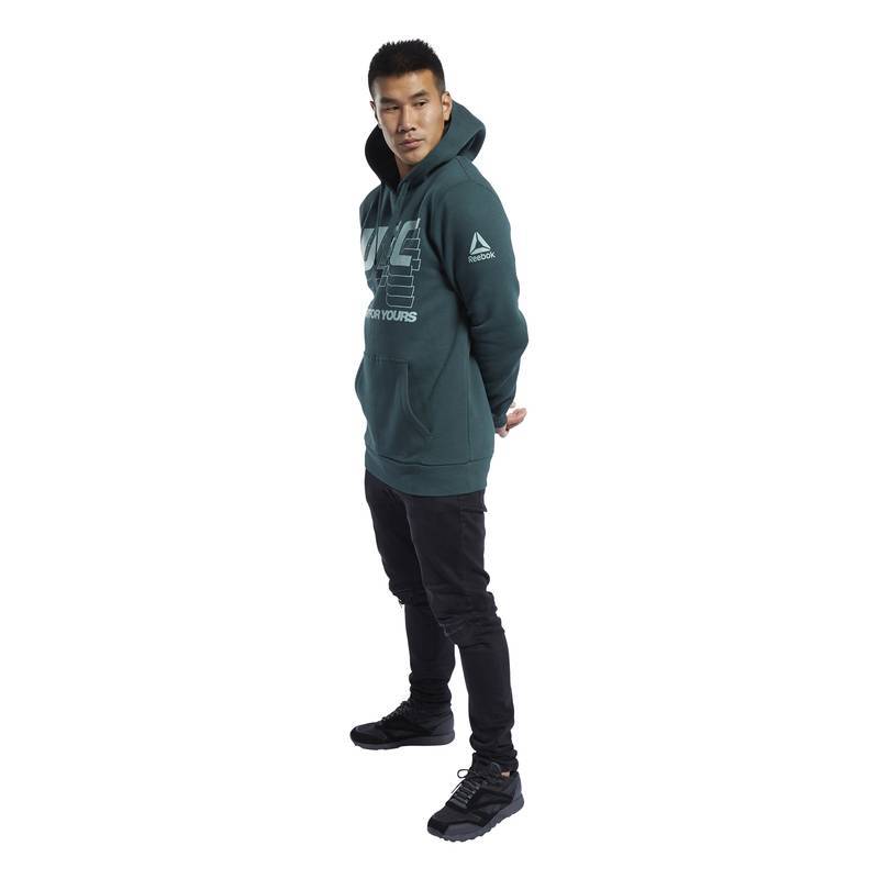 Pánská mikina UFC FG PULLOVER HOODIE - FQ2936