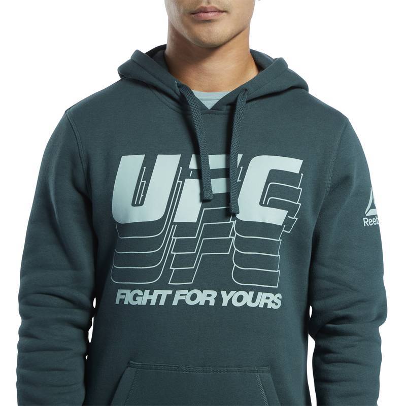 Pánská mikina UFC FG PULLOVER HOODIE - FQ2936