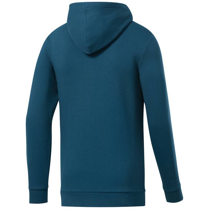 Man hoodie TE LINEAR LOGO FZ HOODIE - FJ4696