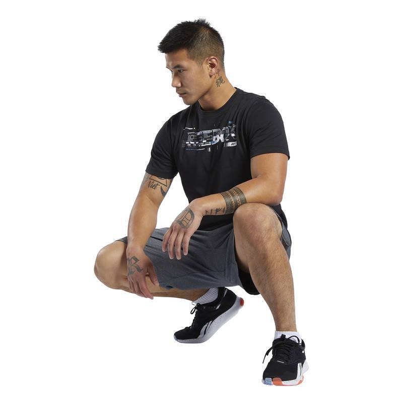 Pánské tričko TS Cotton Graphic Tee Q1 - FJ4634