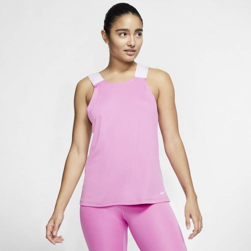 Damentop Nike Pro - rosa