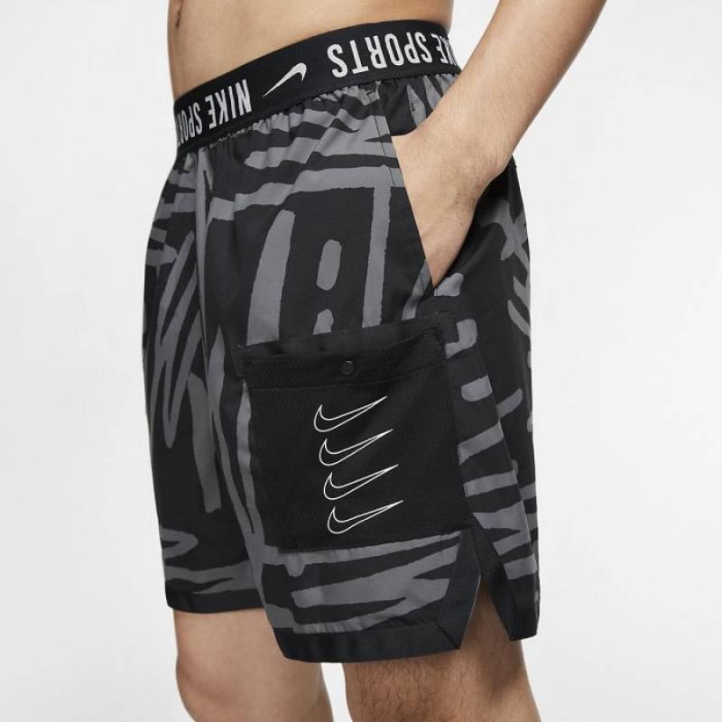 Herrenshorts Nike - schwarz/grau