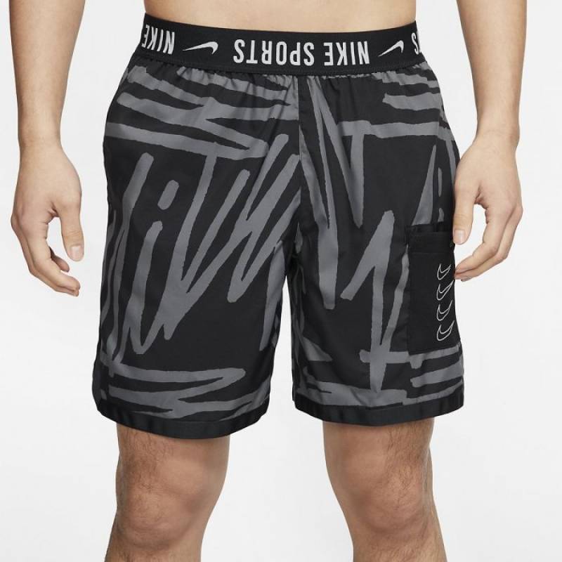 Herrenshorts Nike - schwarz/grau