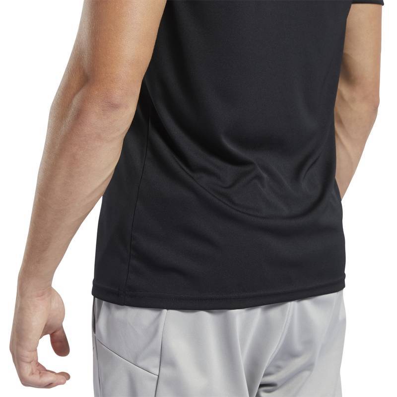 Man T-Shirt Workout POLY GRAPHIC SS TEE - FK6180