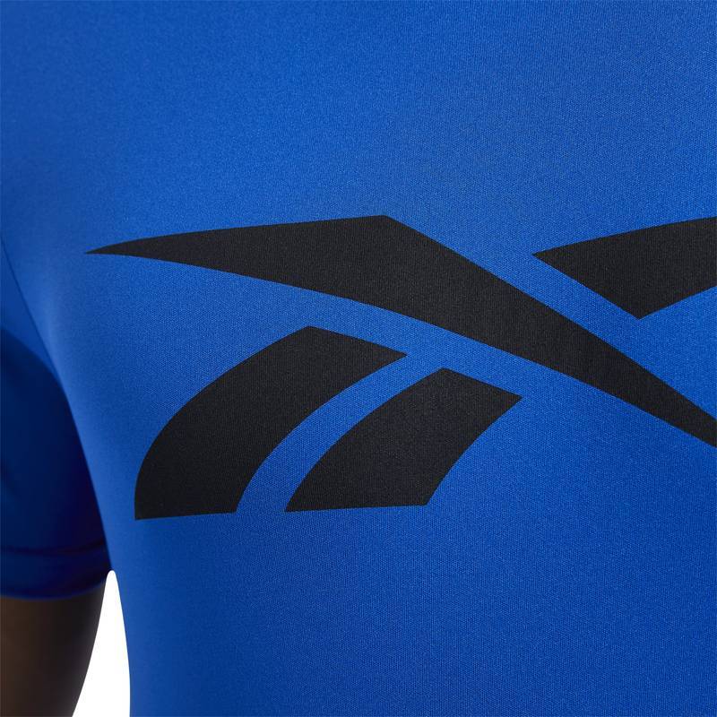 Man T-Shirt Workout POLY GRAPHIC SS TEE - FK6179