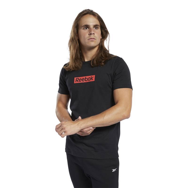 Pánské tričko TE LINEAR LOGO SS TEE - FK6167