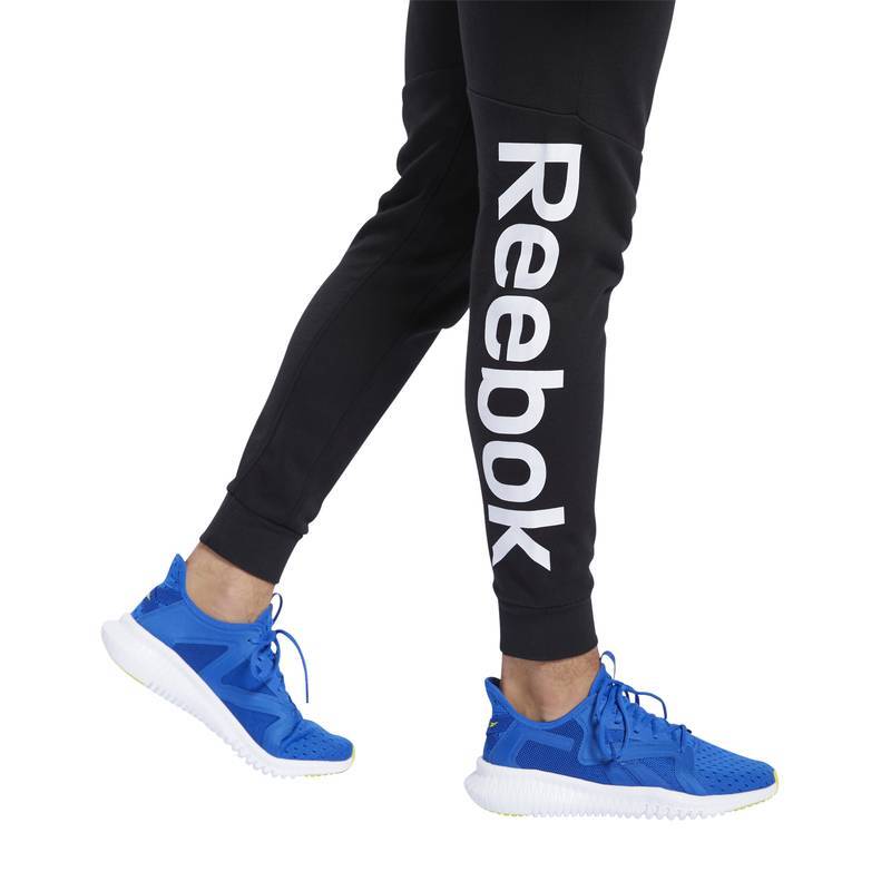 Pánské tepláky TE LINEAR LOGO JOGGER - FK6140