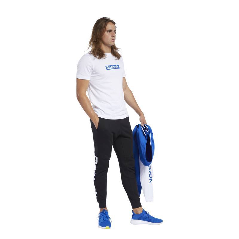 Man Tight TE LINEAR LOGO JOGGER - FK6140