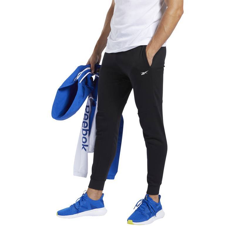 Pánské tepláky TE LINEAR LOGO JOGGER - FK6140