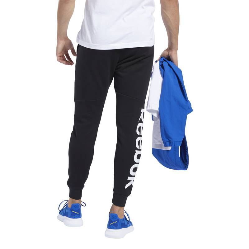 Pánské tepláky TE LINEAR LOGO JOGGER - FK6140
