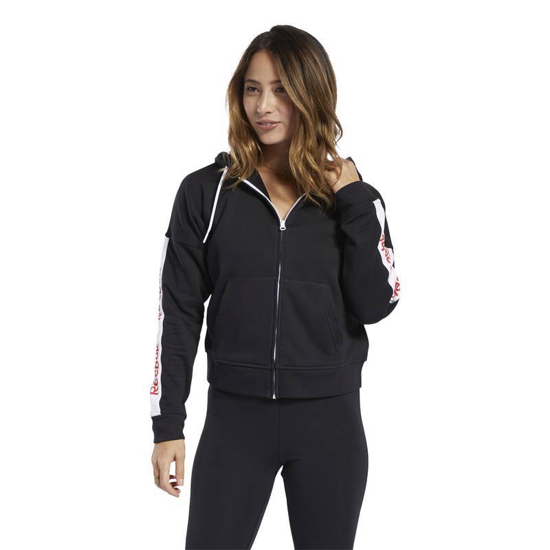 Dámská mikina TE Linear Logo Fullzip - FK6707