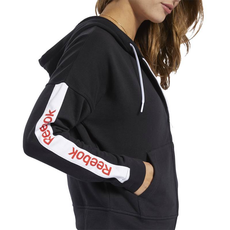 Dámská mikina TE Linear Logo Fullzip - FK6707