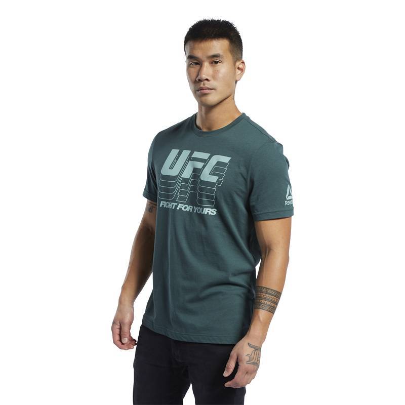 Pánské tričko UFC FG LOGO TEE - FJ5159