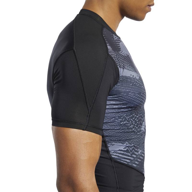 Man compression T-Shirt TS SS Tee - AOP - FJ4592