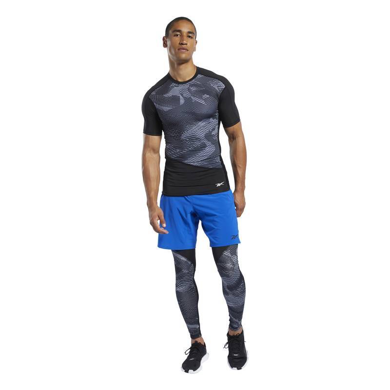 Man compression T-Shirt TS SS Tee - AOP - FJ4592