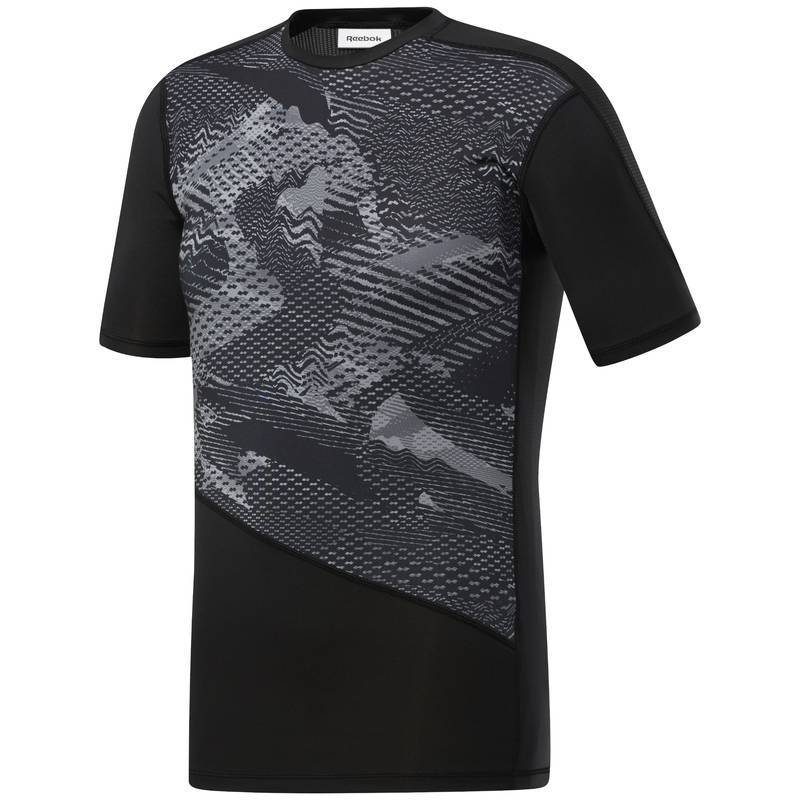 Man compression T-Shirt TS SS Tee - AOP - FJ4592