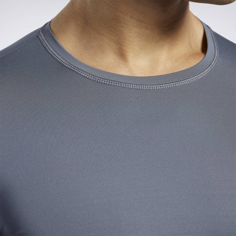 Pánské kompresní triko Workout R LO SLEEVE SOLID - FP9106