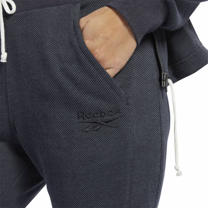 Dámské tepláky TE Textured Logo Pant - FJ2730