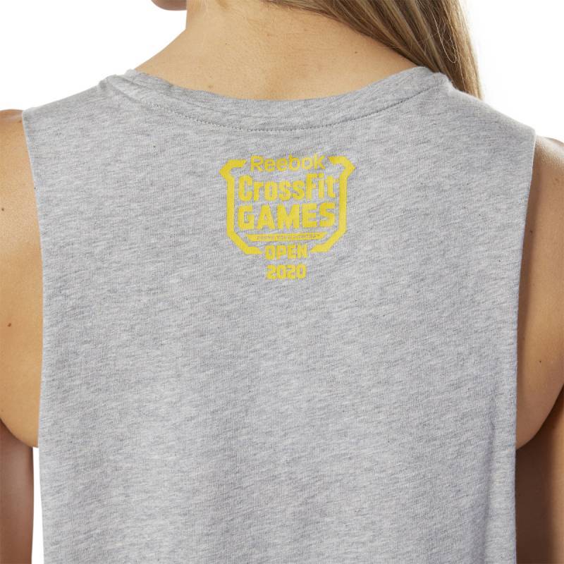 Woman top Reebok CrossFit OPEN Verbiage Tank - FP9335
