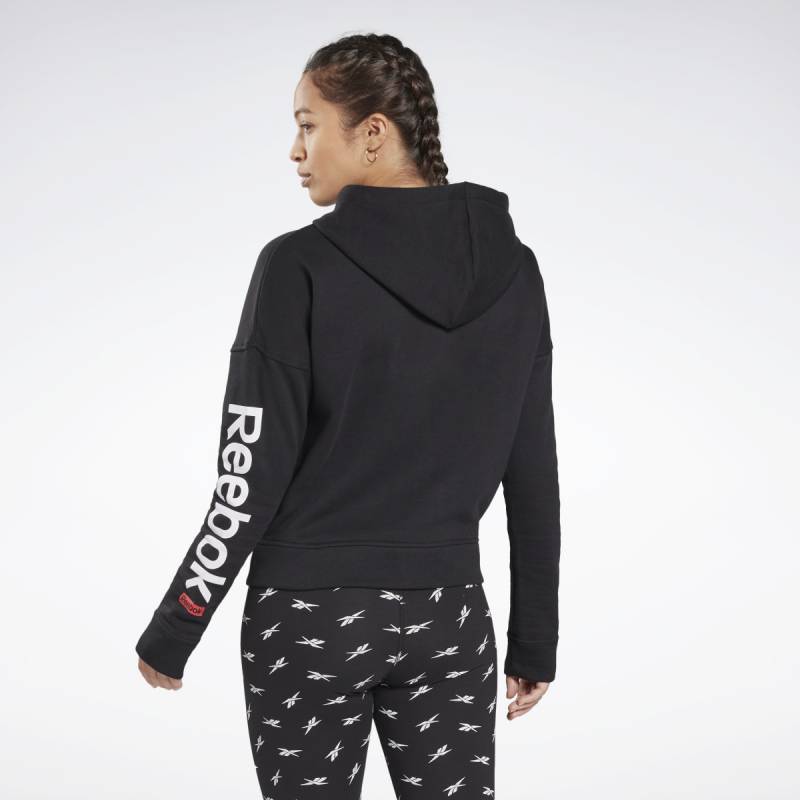 Woman hoodie Linear Logo FL Fullzip - FR8170