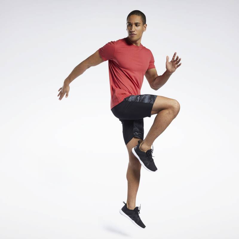 Pánské šortky Workout COMM PRINTED SHORT - FP9085