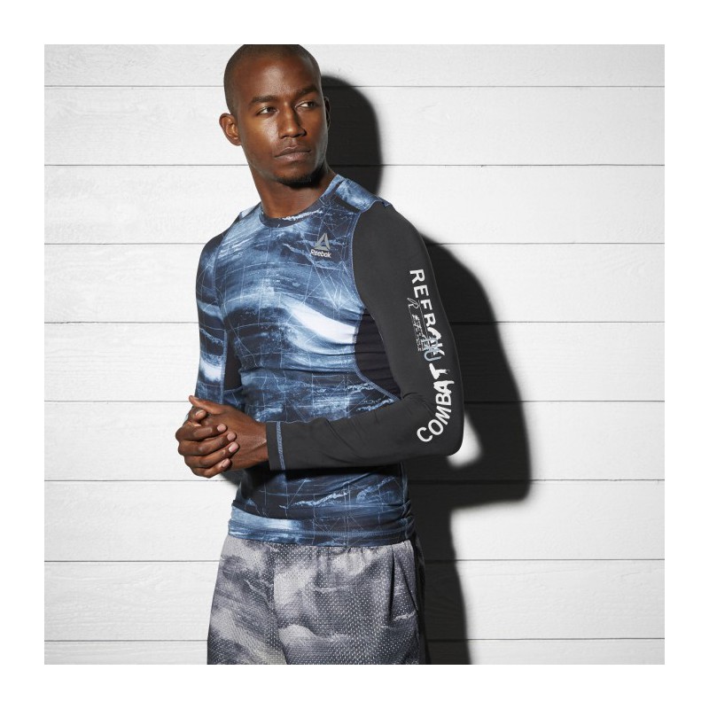 Triko kompr. COMBAT LS RASH GUARD BJ8858