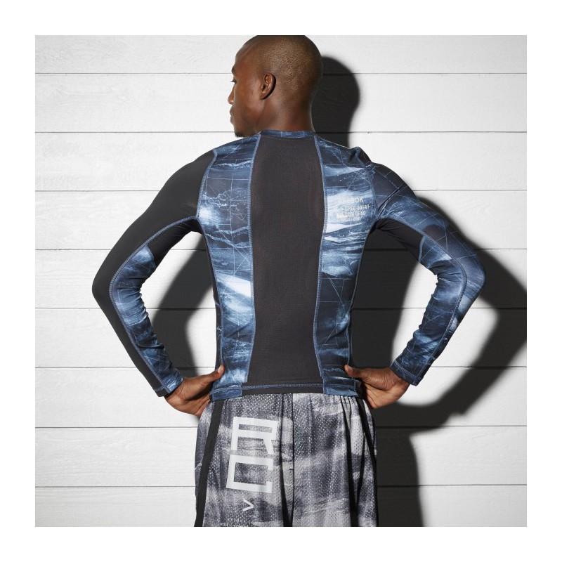 T-Shirt compr. COMBAT LS RASH GUARD BJ8858