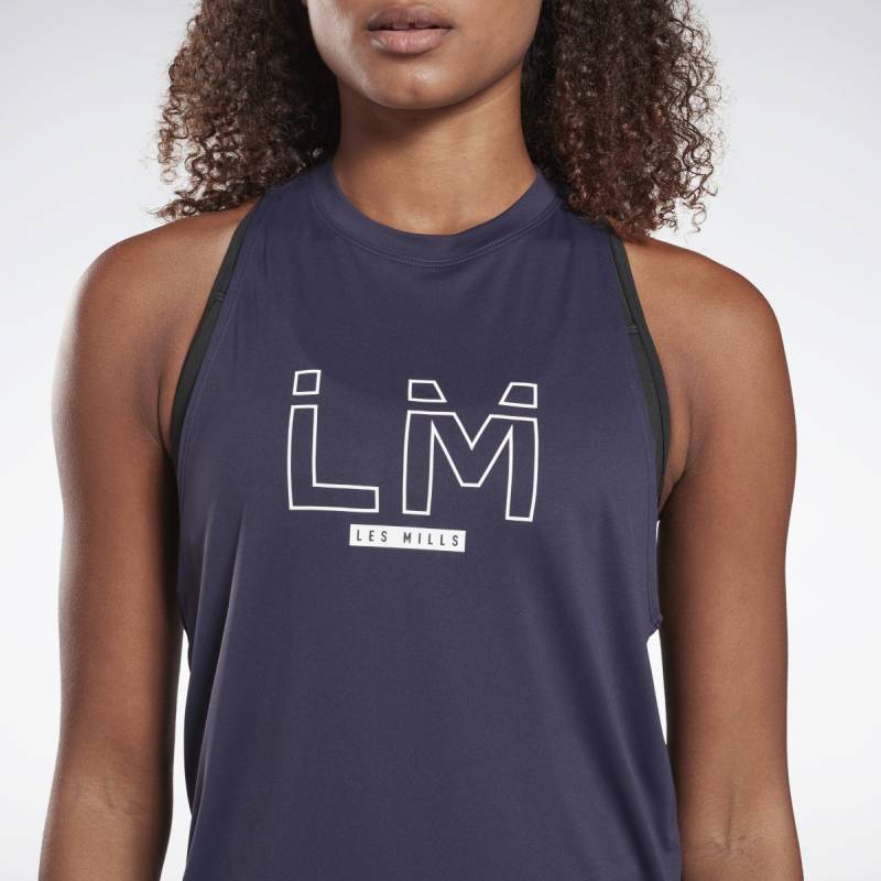 Dámský top Les Mills Supremium Mesh Tank - FM7135