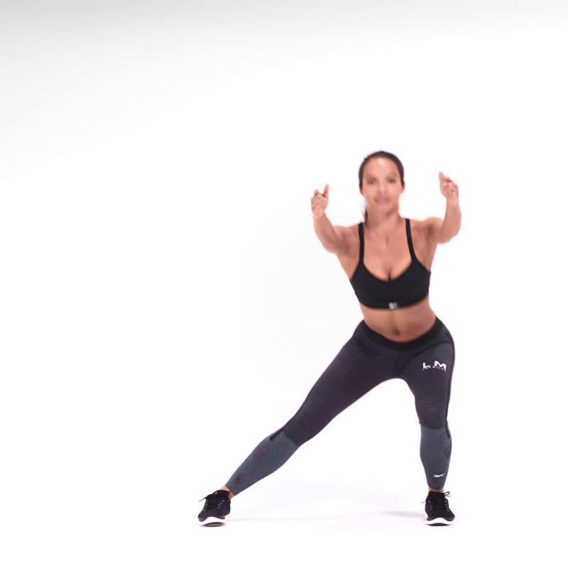 Dámské legíny Les Mills MyoKnit Tight - FM7160