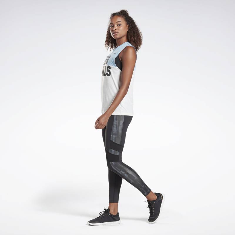 Woman top Les Mills Graphic Tank - FM7165
