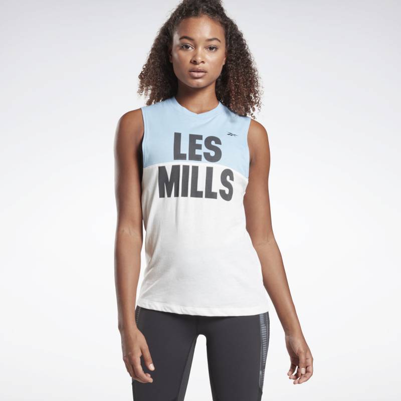 Woman top Les Mills Graphic Tank - FM7165
