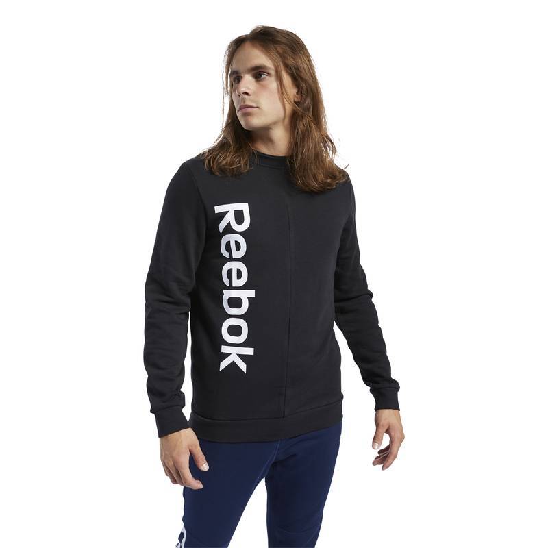 Pánská mikina TE LINEAR LOGO CREW - FK6130