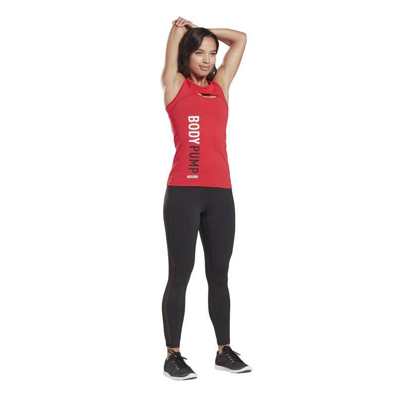 Woman top Les Mills Bodypump Solid Tank - FM7127