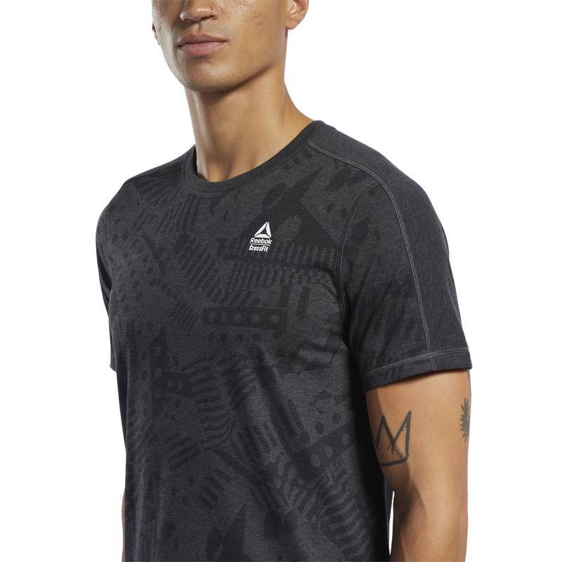 Pánské tričko Reebok CrossFit Move Tee - Print - FK4307