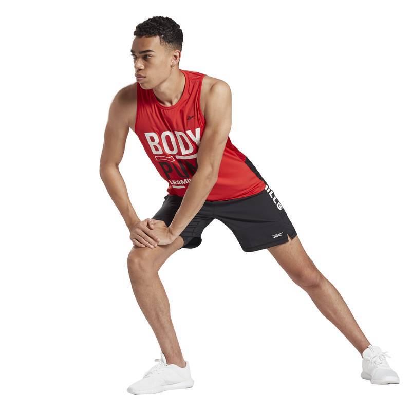 Pánské tílko Les Mills Bodypump AC SINGLET - FM7169